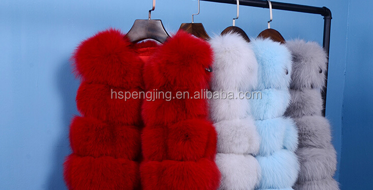 ブルーフォックスのチョッキ、 青キツネの毛皮トリミング、 青キツネの毛皮のコート仕入れ・メーカー・工場