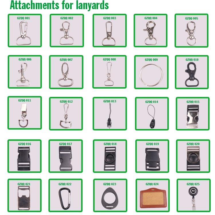 Accessories of Screen Printing Lanyards.jpg