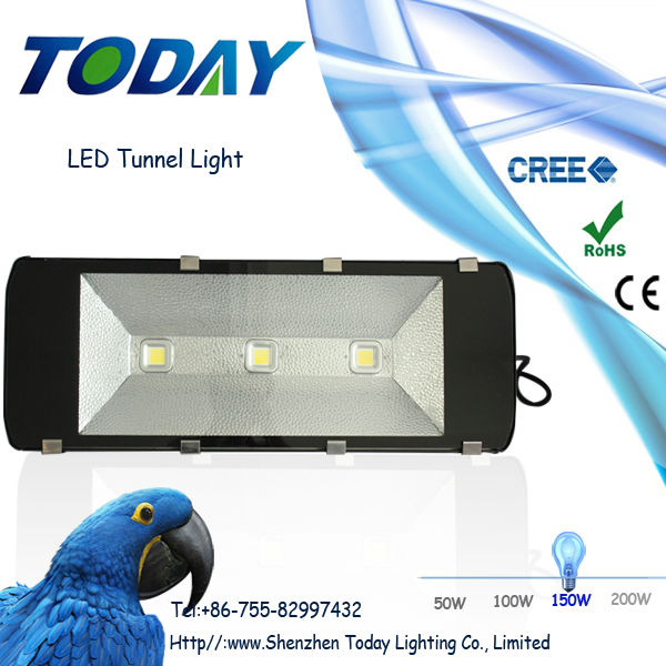 今日製造150wledトンネルライトサプライヤー( ce、 rohs)、 ip65屋外問屋・仕入れ・卸・卸売り