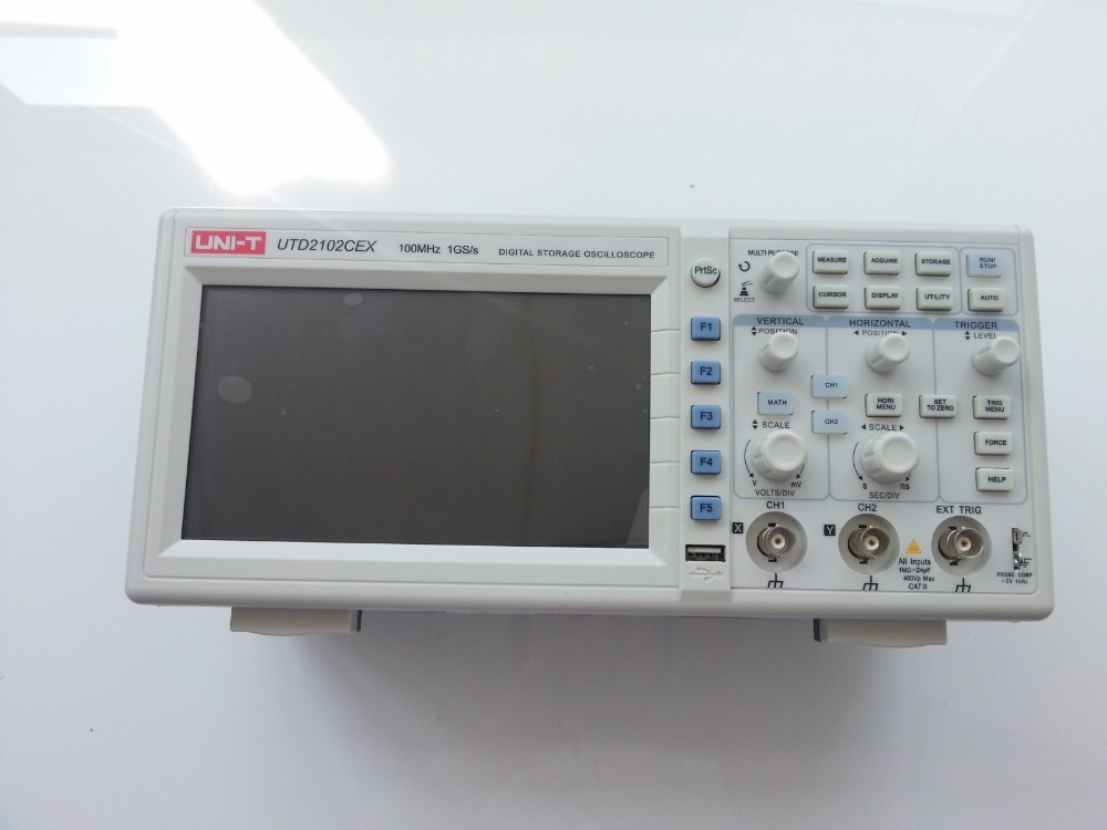 UTD2102CEXデジタルusbオシロスコープ100 mhz 2チャネル1gsa/s 7 'tft液晶800 × 480仕入れ・メーカー・工場