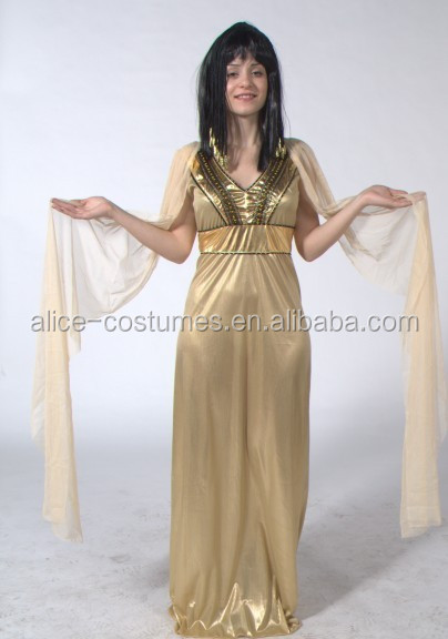 エジプトの女神セクシーな仮装クレオパトラエジプトエジプト女王クレオパトラ黄金の女性用コスチュームコスプレ衣装仕入れ・メーカー・工場