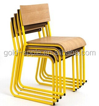 曲げ木の学校机椅子金属部品が付いている仕入れ・メーカー・工場