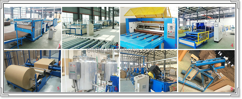 上海eltete高品質のラミネートスタイル板紙製造機作り仕入れ・メーカー・工場