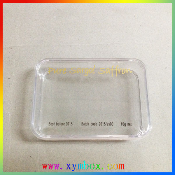 70*50*22mm custom printing saffron packing box
