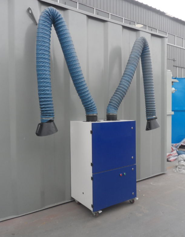 mobile weld fume extractor