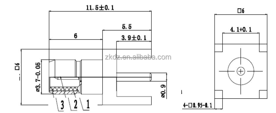 smbオスコネクタ、 pcb仕入れ・メーカー・工場