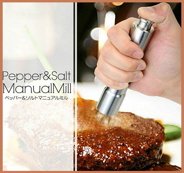 simple innovative products spice & pepper mill with ceramic mechanism
