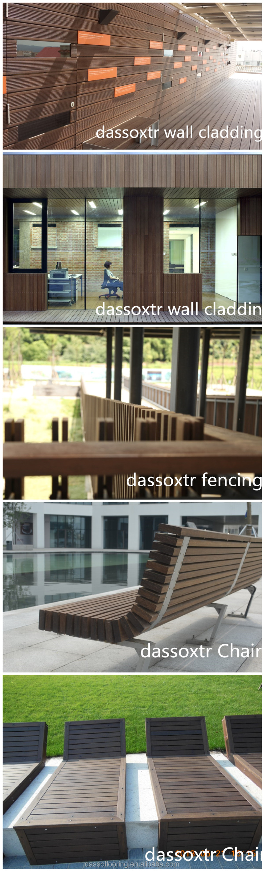 屋外竹のデッキdassoxtr材料を構築するために耐候性よりも高端または安い木製のダイニングチェア 問屋・仕入れ・卸・卸売り