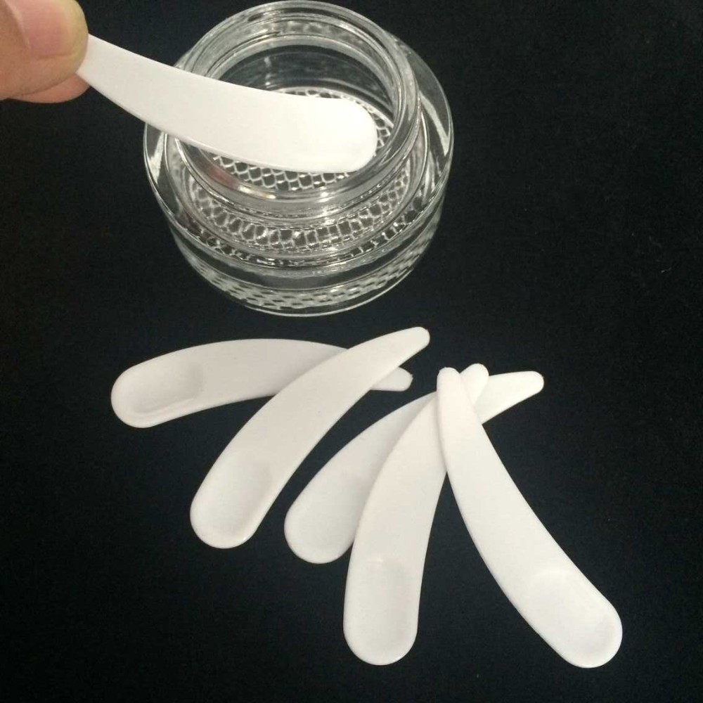 Cosmetic Jar Spatula Cosmetic Plastic Cream Spoon Cosmetic Spatula