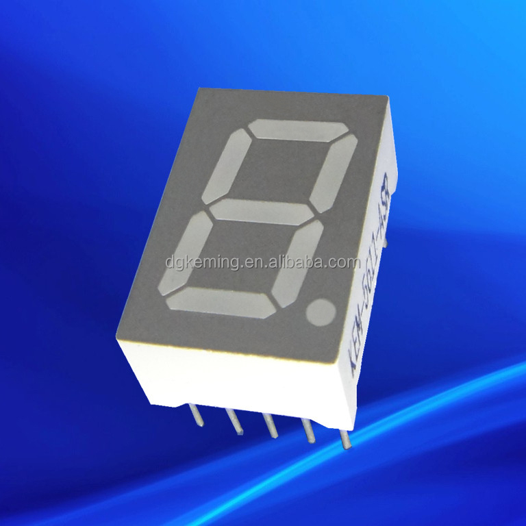 7 segment led display single digit 5611 ultra green el light numbers