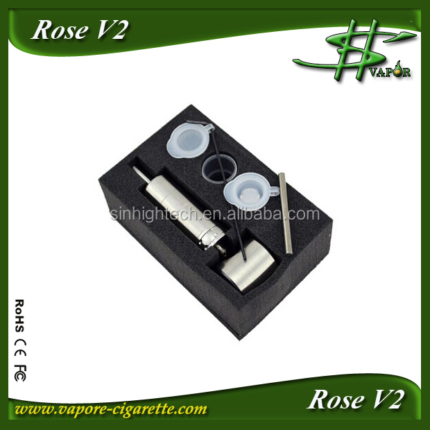 High Quality Rose V2 atomizer 510 Connector Stainless Steel 316 1:1 clone RDA in stock