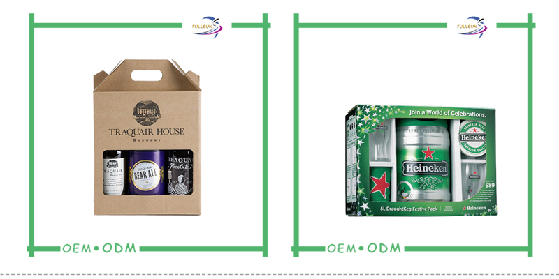 high quality printed cardboard red wine boxes