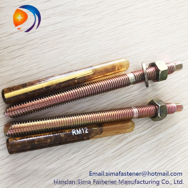Hebei Hilti chemical anchor bolts m12 m20