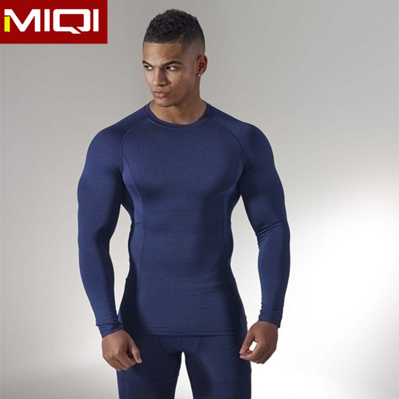 Oem Fitness Clothing Men Dry Fit Mens Gym Wear Base Layer Compression