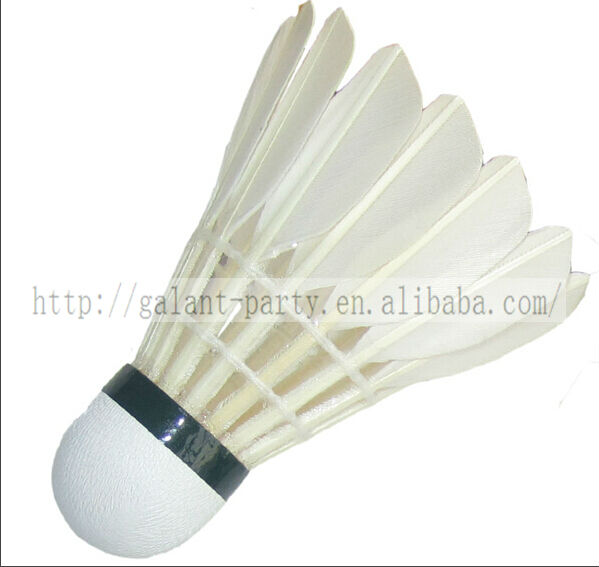 Class A Natural Goose Feather OEM Badminton Tournament Shuttlecock (12-pk)仕入れ・メーカー・工場