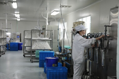 PES filter cartridge for coconut water with large scale water flow