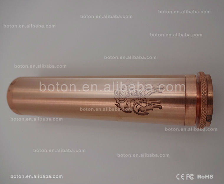High Quality Mechanical Mod Wholesale Copper Pegasus Mod Clone Supplier