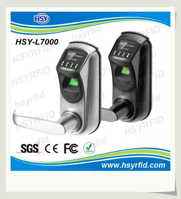 パスワード認識hsy-l5000usbインターフェース指紋生体認証ドアロック問屋・仕入れ・卸・卸売り