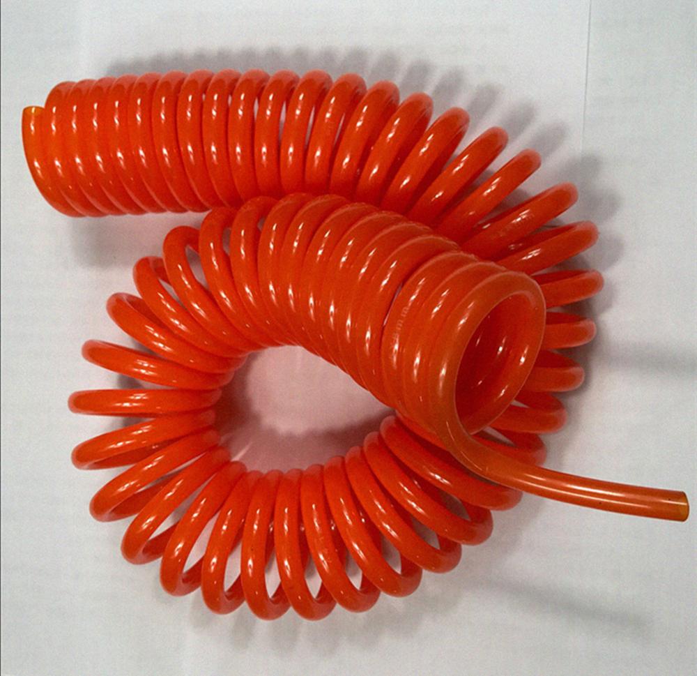 High Elasticity Colored Soft Plastic Tubing Flexible Tpu Spiral Coil