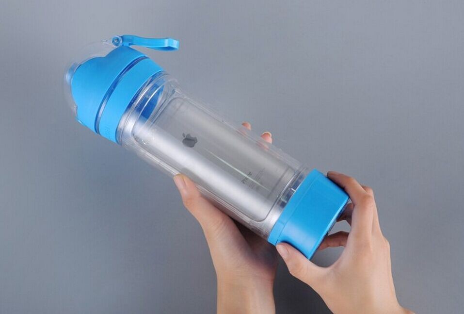 水のボトルを箸置きタイプと環境に優しいtritan材料ibottle、クリエイティブトリスタン·携帯電話スポーツボトル仕入れ・メーカー・工場