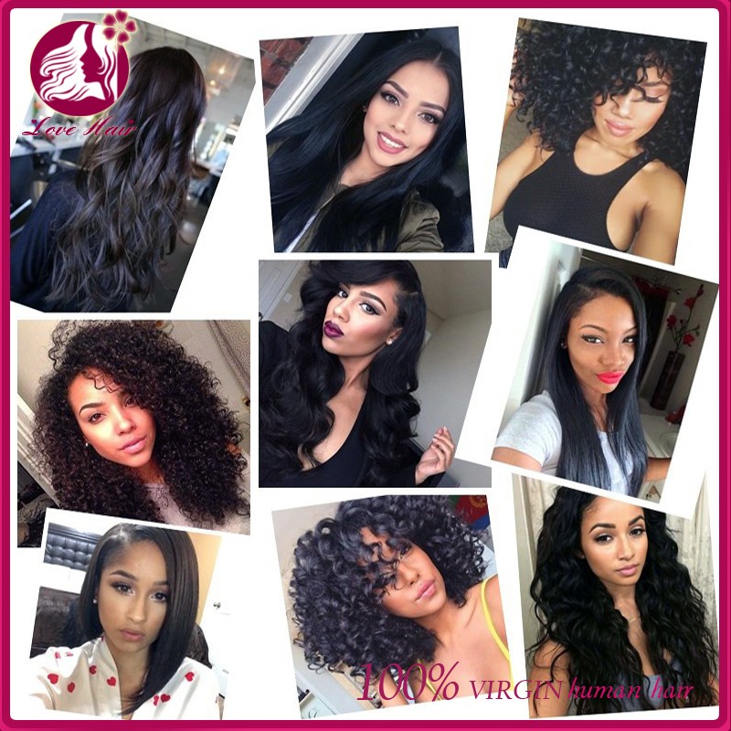 Different Types Of Curly Weave Raw Unprocessed Virgin Peruvian