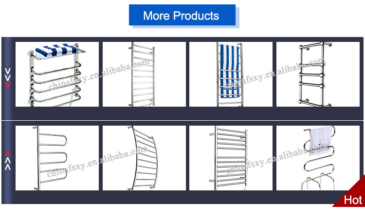 新しいデザインの壁にはしごをマウント2015電気加熱タオルレール( 6バー)仕入れ・メーカー・工場