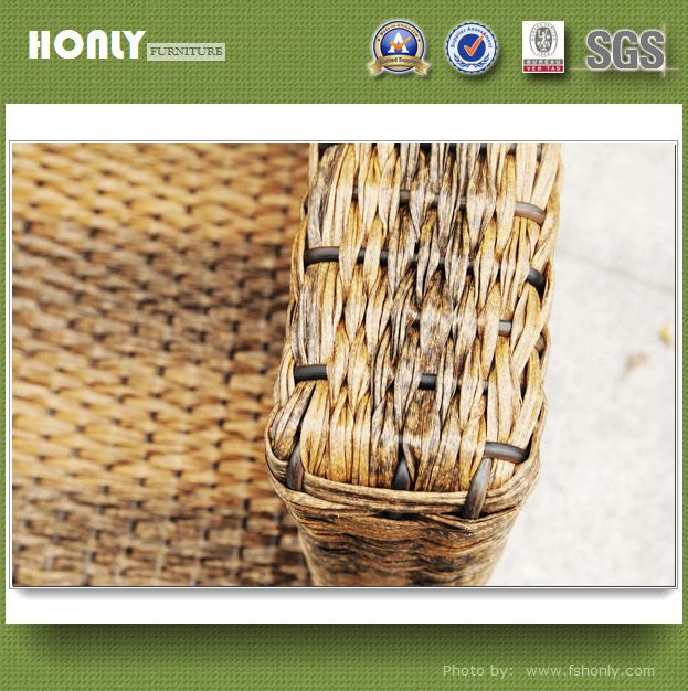 China outdoor metal magic rattan garden furniture rattan sofa sets