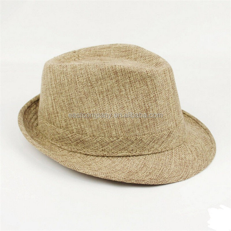 男性のわらのfedoraのフェルト帽の帽子-ベルト-西洋-パナマの夏のビーチの 太陽のキャップ-ユニセックス仕入れ・メーカー・工場