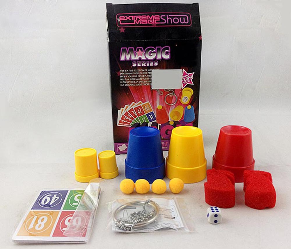 Pequeno mini three Cups & Balls 3.4*3.0 centímetros close up Truques de  Mágica ilusão mentalismo truco magia das crianças das crianças brinquedo -  AliExpress