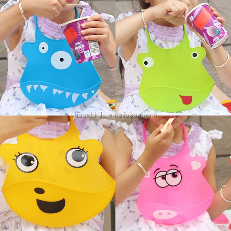 かわいい動物デザイン食品グレード赤ちゃんよだれかけ耐久性環境に優しい赤ちゃんよだれかけ防水シリコーン赤ちゃんのよだれかけ仕入れ・メーカー・工場