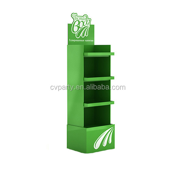 retail cardboard display shelf fashion chewing gum display shelf