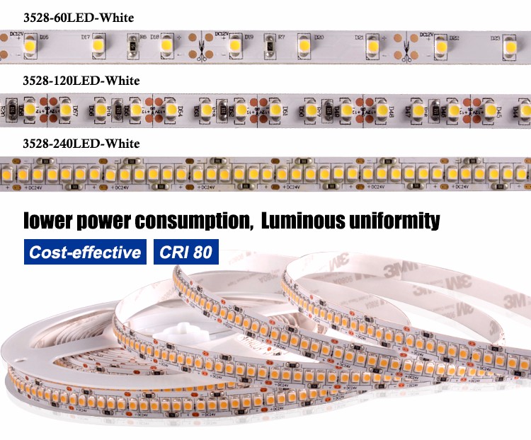 240 Leds Per Meter 3528 Led Strip Light Cri 80 Smd3528 Strip Led Lights