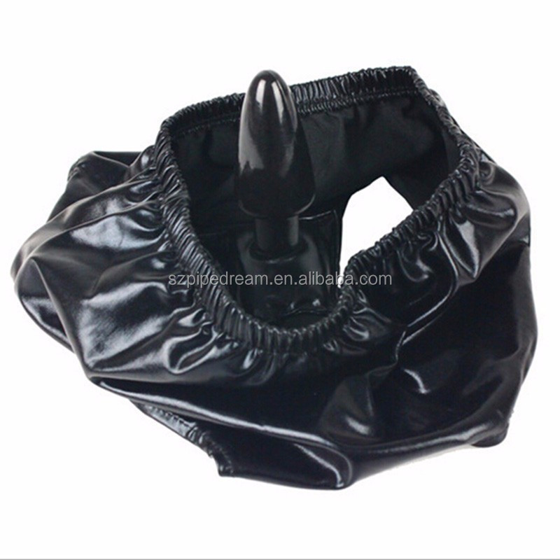 1pc Adult Toys For Men And Women Wear Underwear With Anal Butt Plug Fetish  Latex Women's Men's Adult Panties Male Bondage Restraint For adults, Female