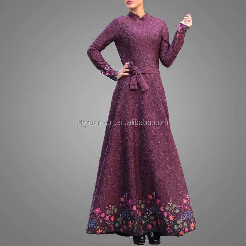 2017 flower pattern abaya south indian sexy girls long dress picture new burqa designs in dubai pho (6).jpg
