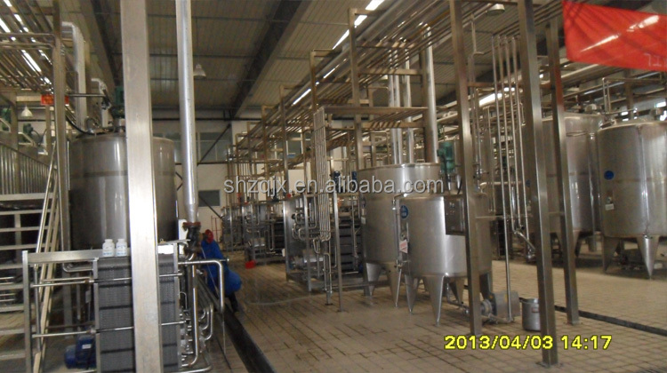 1000L/H yogurt complete processing line on turkey basis