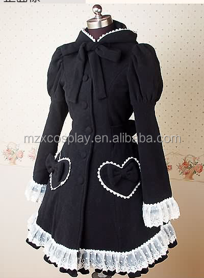 甘いロリータ熱い販売の弓ファルバラコートハロウィンパーティの衣装クリスマス美しさのためのロングドレス問屋・仕入れ・卸・卸売り