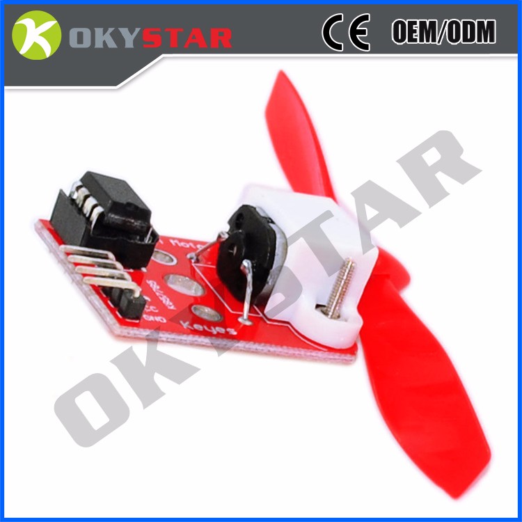 12v Dc Cooling L9110 Fan Motor Module With Fan Propeller Module Buy