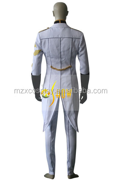 カスタマイズされたコードギアス朱雀kururugiコスプレ衣装の男性ハロウィーンパーティードレスアップスーツ問屋・仕入れ・卸・卸売り