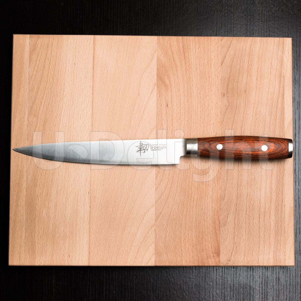 japanese aus-10 stainless steel fish knife restaurant kitchen