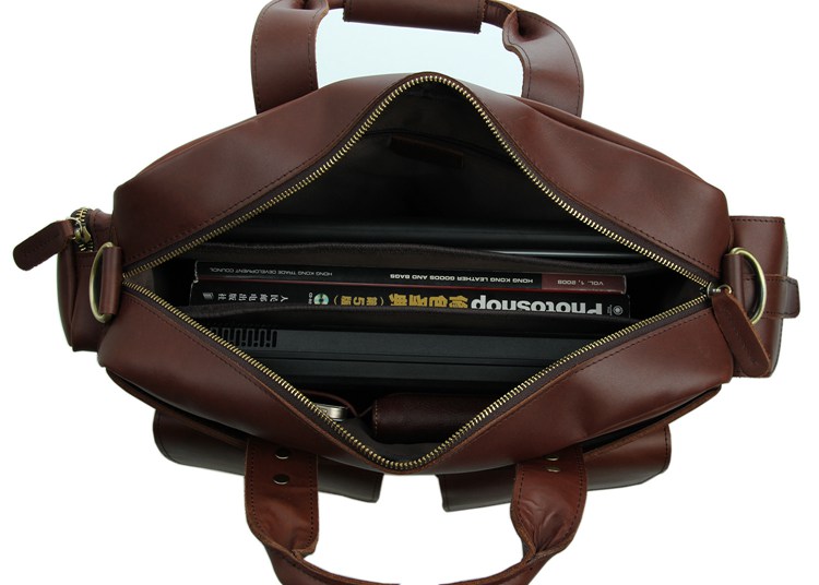 2014 Arrival Unique Design Laptop Briefcase For Leather #7219R