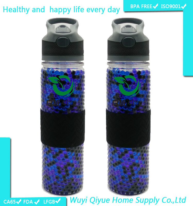プラスチック製の水ボトル二重壁2015フリーズ付きゲル化、 コポリエステルbpaフリー仕入れ・メーカー・工場