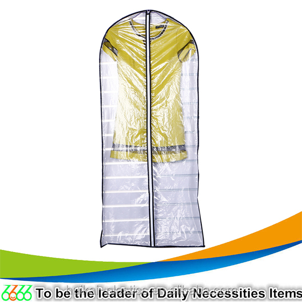 透明なプラスチックスーツのガーメントバッグウェディングドレスの衣装袋卸売プロモーションガーメントバッグ仕入れ・メーカー・工場