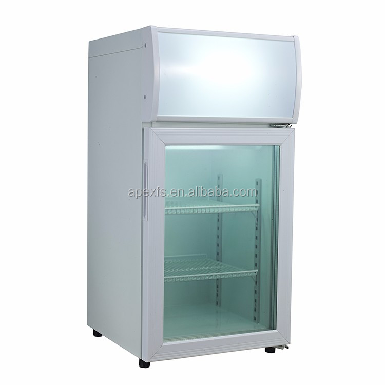 Supermarket Table Top Gelato Freezer Dessert Chocolate Ice Cream Mini