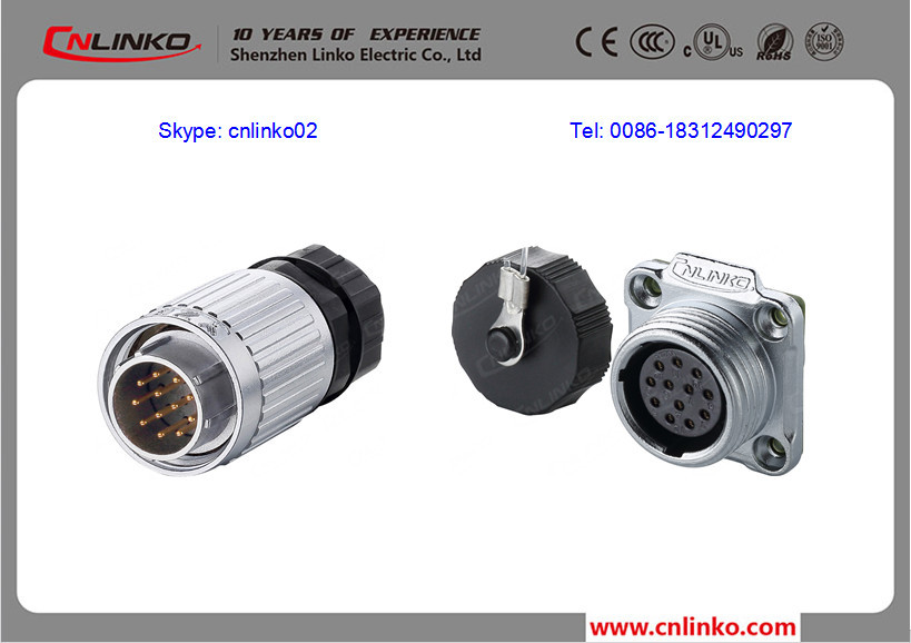 すべての種類cnl<em></em>inko12ピン丸型防水コネクタip6712ピンコネクタ付き12ピンコネクタ金属亜鉛合金シェル仕入れ・メーカー・工場