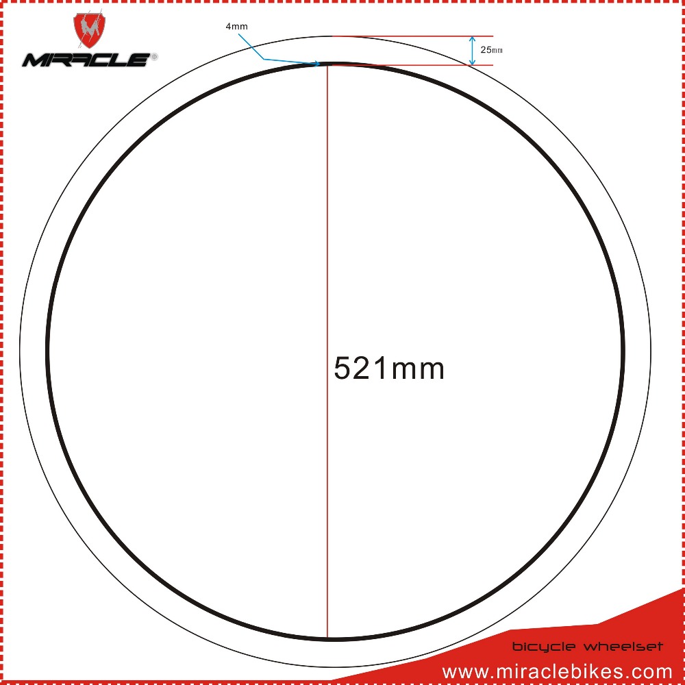 MIRACLE 2016 fatbikes wheelset 26er,80mm clincher carbon wheelset for fatbikes,fatbikes carbon rim 26er