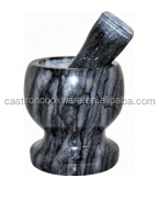 アンティークデザインの大理石の石乳鉢と乳棒高品質で仕入れ・メーカー・工場