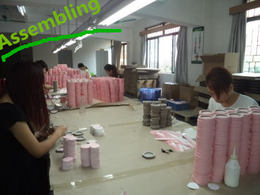 光沢のある銀紙ルースパウダー化粧品包装化粧品用ボックス仕入れ・メーカー・工場
