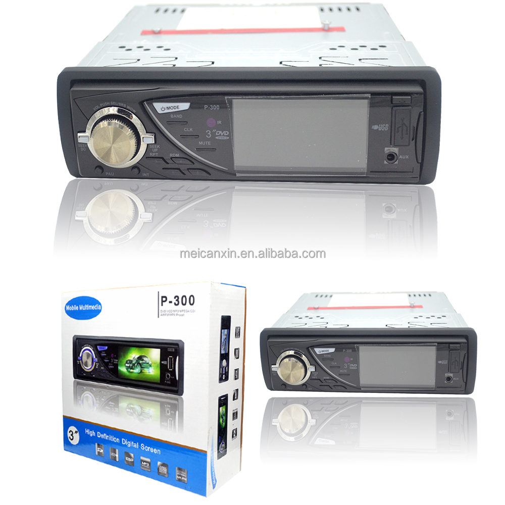 3inch Wide Screen Single Din Audio Car Mp3 Cd Dvd Player - Buy 3inch