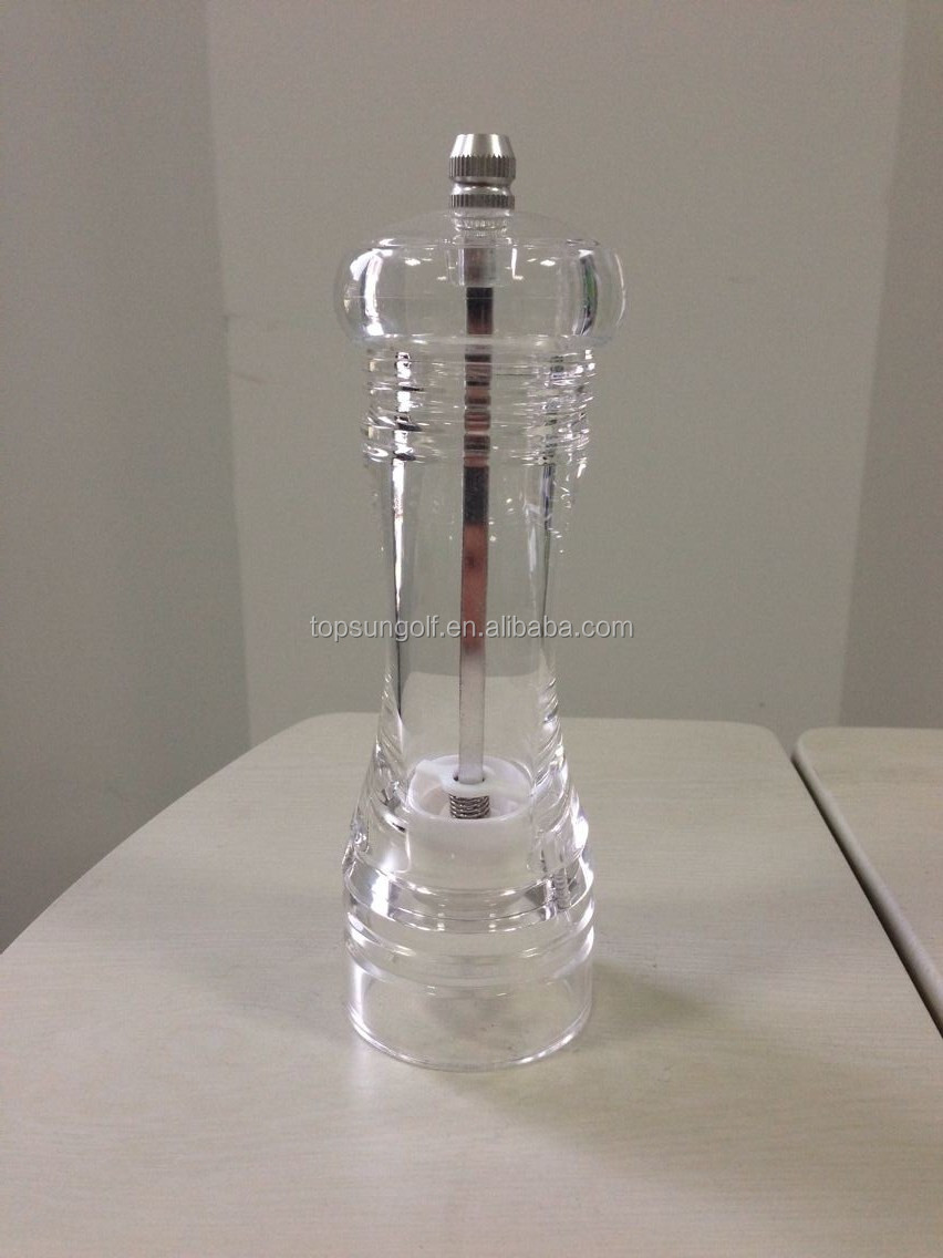Acrylic Salt and Pepper Mill,Pepper Grinder shaker
