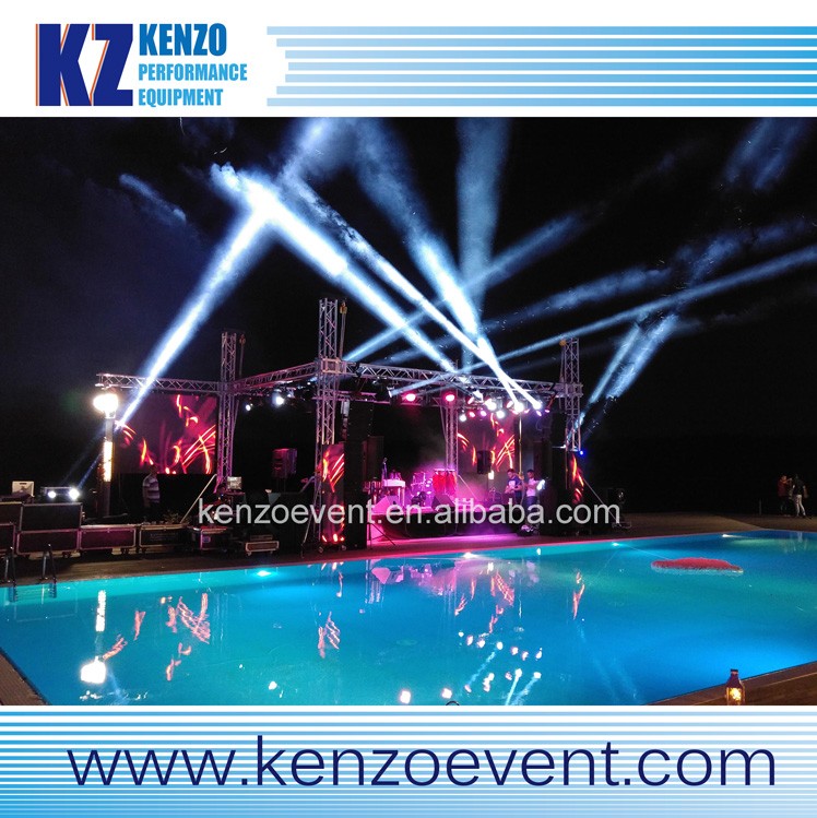 outdoor stage lighting truss for dj equipment